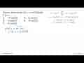 Turunan kedua fungsi f(x)=2 sin 3x adalah f"(x)= ...