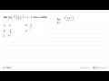 Jika lim z->1 (z^2+z-3)/(z+1)=a-1 , nilai a adalah