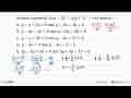 Asimtot hiperbola 16(x-5)^2-9(y+1)^2=144 adalah .....