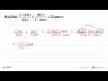 Buktikan (1-cos x)/sin x + sin x/(1-cos x)=2 cosec x.