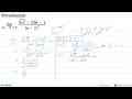 Selesaikanlah:lim (n-1)->0 (n^(2/3)-2n^(1/3)-1)/((n-1)^2)