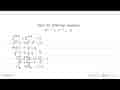 Solve the following equations: 3^(2x +1)+3^(x+2)=3 1/2