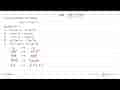 Turunan pertama dari fungsi f(x)=x^4 sin 2x adalah f'(x) =