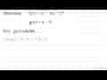 Diketahui f(x)=x^(2)-6 x+27 g(x)=x-9 f(x) . g(x) adalah