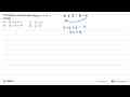 Persamaan yang ekuivalen dengan x + y= 9 - x adalah A. 2x +