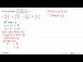 Pecahan aljabar (a^2 + 4a - 5)/(a^2 + 8a + 15) = ...