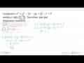 Lingkaran x^2+y^2-2x-py+p-3=0 melalui titik (3,2). Tentukan