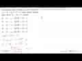 Persamaan garis singgung pada lingkaran (x+2)^2+(y+3)^2=4