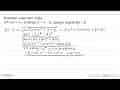 Tentukan a dan atau b jika: 2x^4+ ax^3 + x+ b dibagi (x^2 -