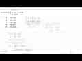 HP persamaan 2x+3y=17 3y-5z=-1 4x+z=18 adalah .....