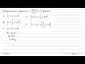 Daerah asal dari fungsi f(x)=akar(2x-4)/(2x-5), x e R