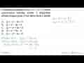 Persamaan bayangan kurva y =x^2 - 3x + 2 karena pencerminan