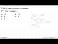 Nilai 2x yang memenuhi persamaan 4^(x+2)=(16^(x+5))^(1/3)