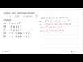 Solusi pertidaksamaan dari (x-2)(3-x) >= 4(x-2) adalah