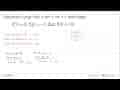 Tentukan fungsi f(x) = ax^2 + bx + c sehingga: f(1) = 0,