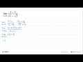 limit x->3 (x-3)/(akar (x)-akar (3))