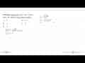 Diketahui fungsi f(x)=ax^2-3x+7 dan f'(4)=45. Nilai a yang