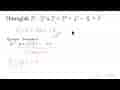 Hitunglah 2^(3)-2^(2) x 2^(1)+2^(0)=