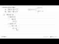 Carilah nilai x dari: a. |4x+3|=7 b. |3x-8|=4