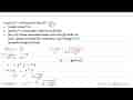 Fungsi f: R --> R ditentukan oleh f(x)=1/(x^2-2).a. Carilah