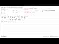 Jika f(x)=ax^3+9x+2 dan f^(1)=0, nilai f^(-1)=...