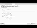 Persamaan x^3-7x^2+px-8=0 mempunyai akar-akar yang