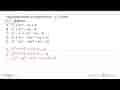 Polinomial berikut ini yang bernilai -172 untuk x=-4 adalah