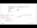 Jika f(x)=ax+3 dan (fof)(x)=4x-3 maka f(a)= ...