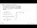 Diketahui persamaan fungsi linear g(x)=1/2x-2. Jika daerah