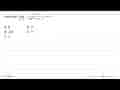 Nilai dari limit x mendekati tak hingga (3x/(9x^2+x+1))=...