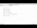 Kurva y=x^2-x-2 memotong sumbu-X positif di titik P.