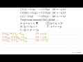 2 C(s)+O_(2)(g) -> 2 CO(g) Delta H=-p ~kJ 2 CO(s)+O_(2)(g)