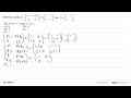 Diketahui matriks A=(p-1 p+q p 2s), B=(1 0 -s t), dan C=(1