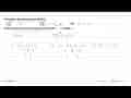 Perhatikan persamaan garis berikut: (i) y = 2x - 7 (ii) y =