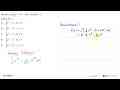 Jika f(x)=integral(1/3 x^2-2x+5) dx dan f(0)=5, fungsi