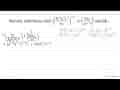 Bentuk sederhana dari ((4 a^(5) b^(3) c^(3))/(b c))^(-1)