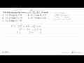 Titik-titik stasioner dari kurva y=x^3-3x^2-9x+10 adalah