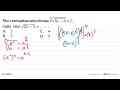 Jika x merupakan penyelesaian ((5x - 6)^(1/2))^(1/3) = 2,