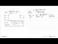 limit x mendekati 3 (x tan(2x-6))/sin(x-3)=....