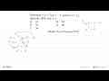 Diketahui f(x)=2log(x^3)-6, maka f(x)=12 dipenuhi oleh