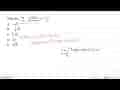 Nilai dari limit x->pi/4 (cos 2x)/(cos x-sin x)= ...