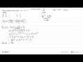 Nilai minimum fungsi f(x) = 3(x + 2)^2 + 5 adalah...