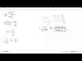 limit x mendekati tak hingga 3.sin(6/x)/tan(2/x)=....