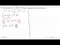 Tentukan hasil dari integral 2x/akar(x^2-1) dx dengan