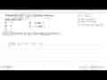 Fungsi f(x)=1/3 x^3-1/2 x^2+10 akan stasioner pada saat