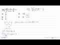 lim x->2 (2x^2-x-6)/(x^2+x-6)=....