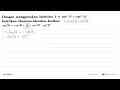 Dengan menggunakan identitas 1+cot^2 theta=csc^2 theta,