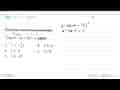 Himpunan penyelesaian persamaan 1/2log(x^2-4x+5)=-1 adalah