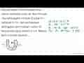 Sebuah pipa U diisi dengan dua cairan berbeda yaitu air dan