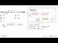 Hasil lim mendekati tak hingga akar(x^2+6 x+3)-(x+4) adalah